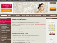 Tablet Screenshot of kralovstvitapet.cz